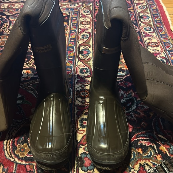 Cabela’s Insulated Hip Wader Felt Soled Brown Size 11 Boots; Practically New